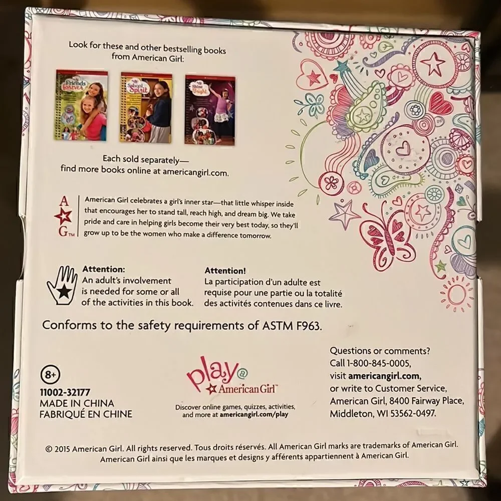 American Girl Truly Me Choose an Activity